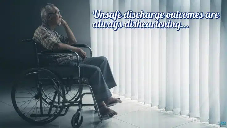 Discharging elderly patients from the hospital UK
