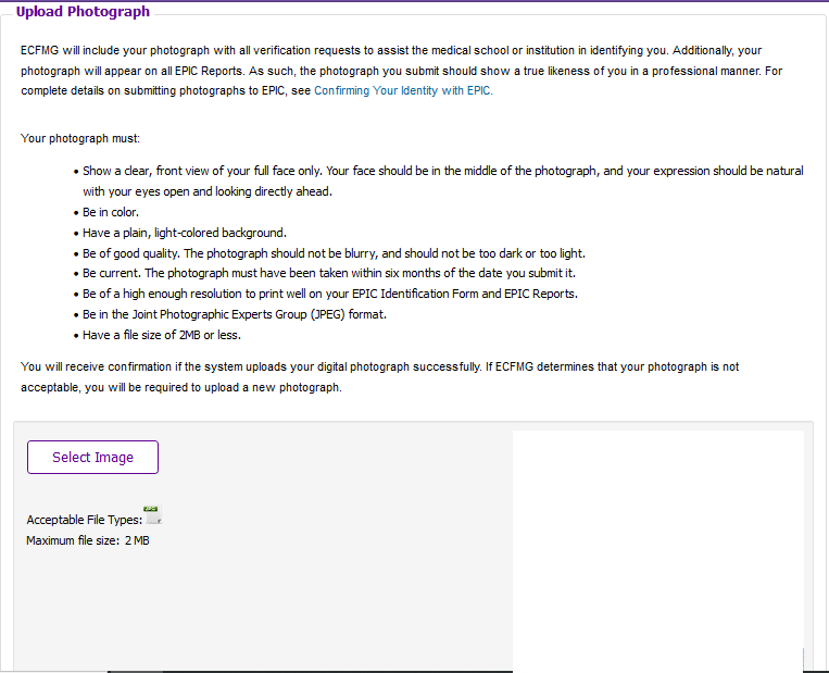 EPIC Verification for GMC registration after PLAB exam step 12