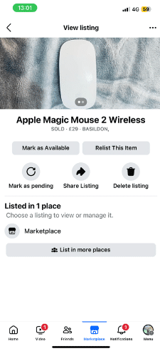 Facebook Marketplace How to Sell