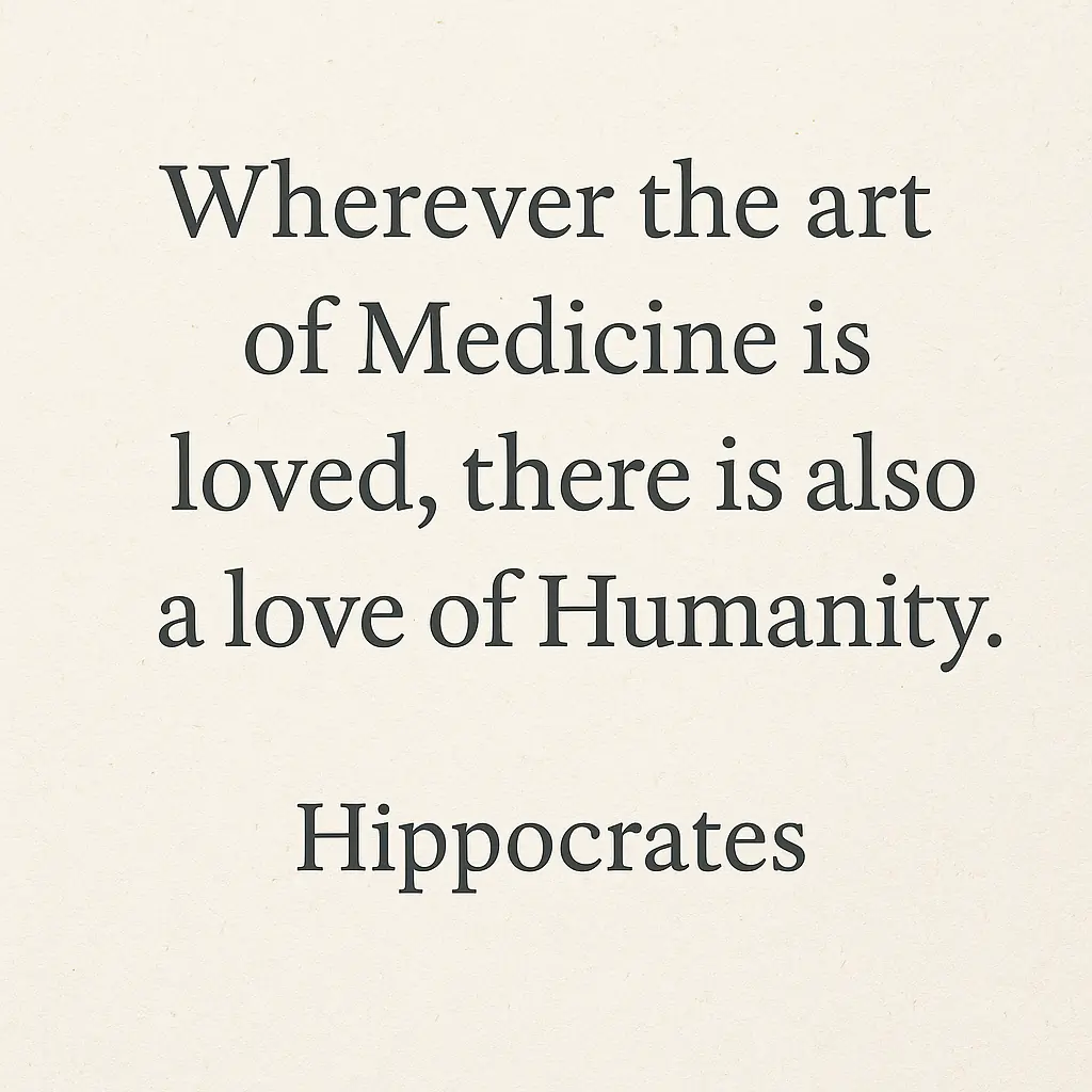 Hippocrate quote