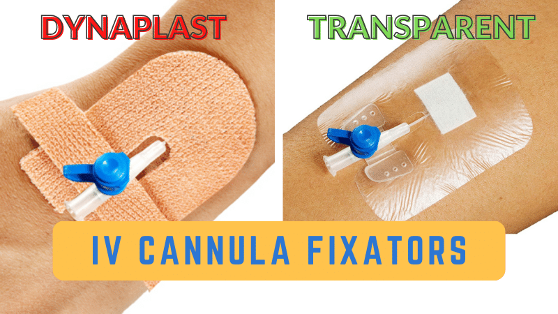 IV Cannula Fixator Types