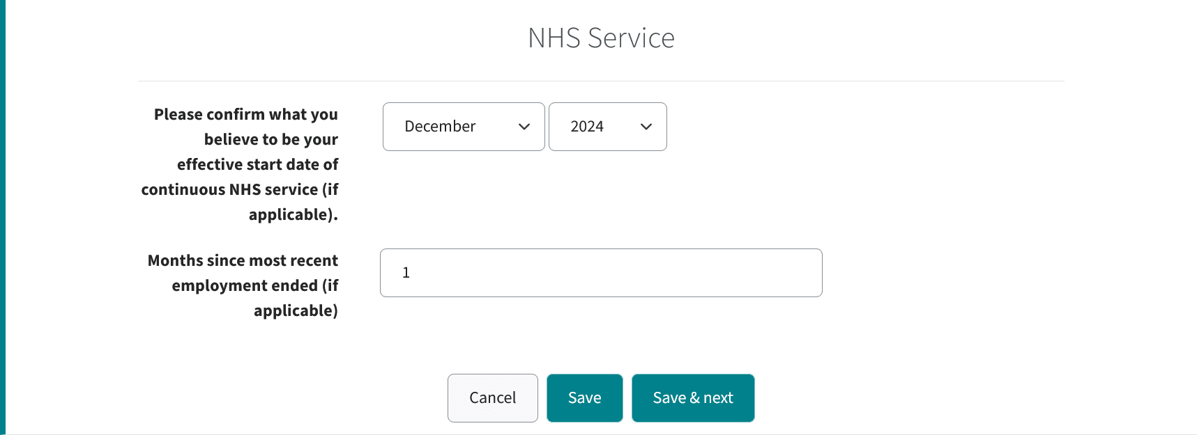 NHS Service