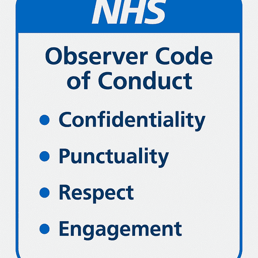 Observer Code of Conduct