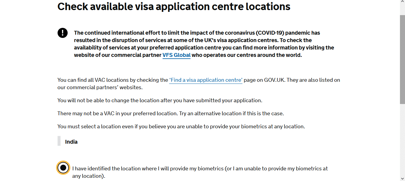 PLAB 1 Visa Step 4