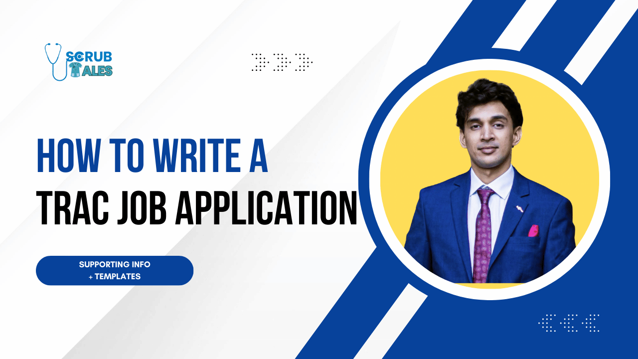 Trac Jobs NHS Application Guide With Templates for Doctors