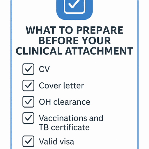What to Prepare Before Your Clinical Attachments
